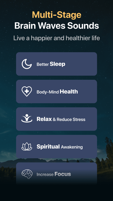 Screenshot #2 pour Healing Frequencies Brainwave