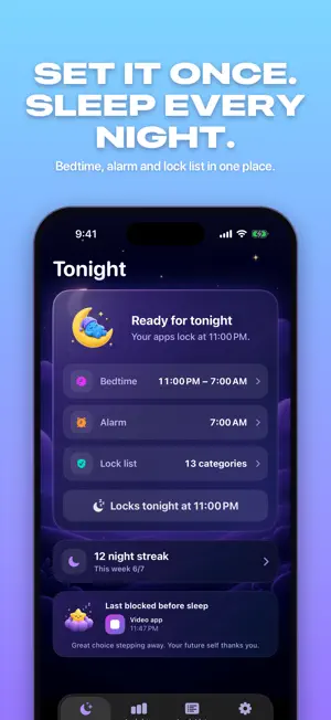 Sleep Lock: Bedtime Blocker screenshot 3
