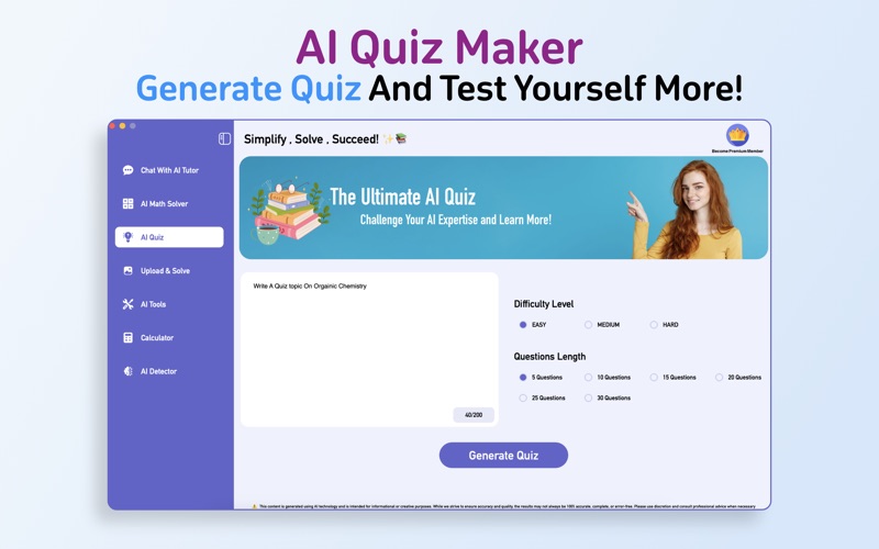 AI Math Solver-Ask AI Homework iPhone screenshot