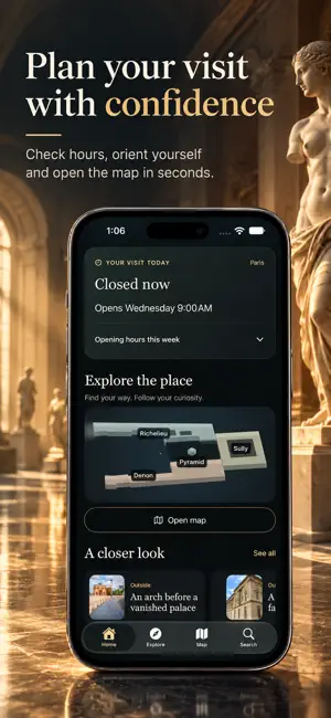 Louvre Museum Visitor Guide screenshot 2