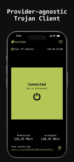 Screenshot von AvoGate auf dem iPhone 1