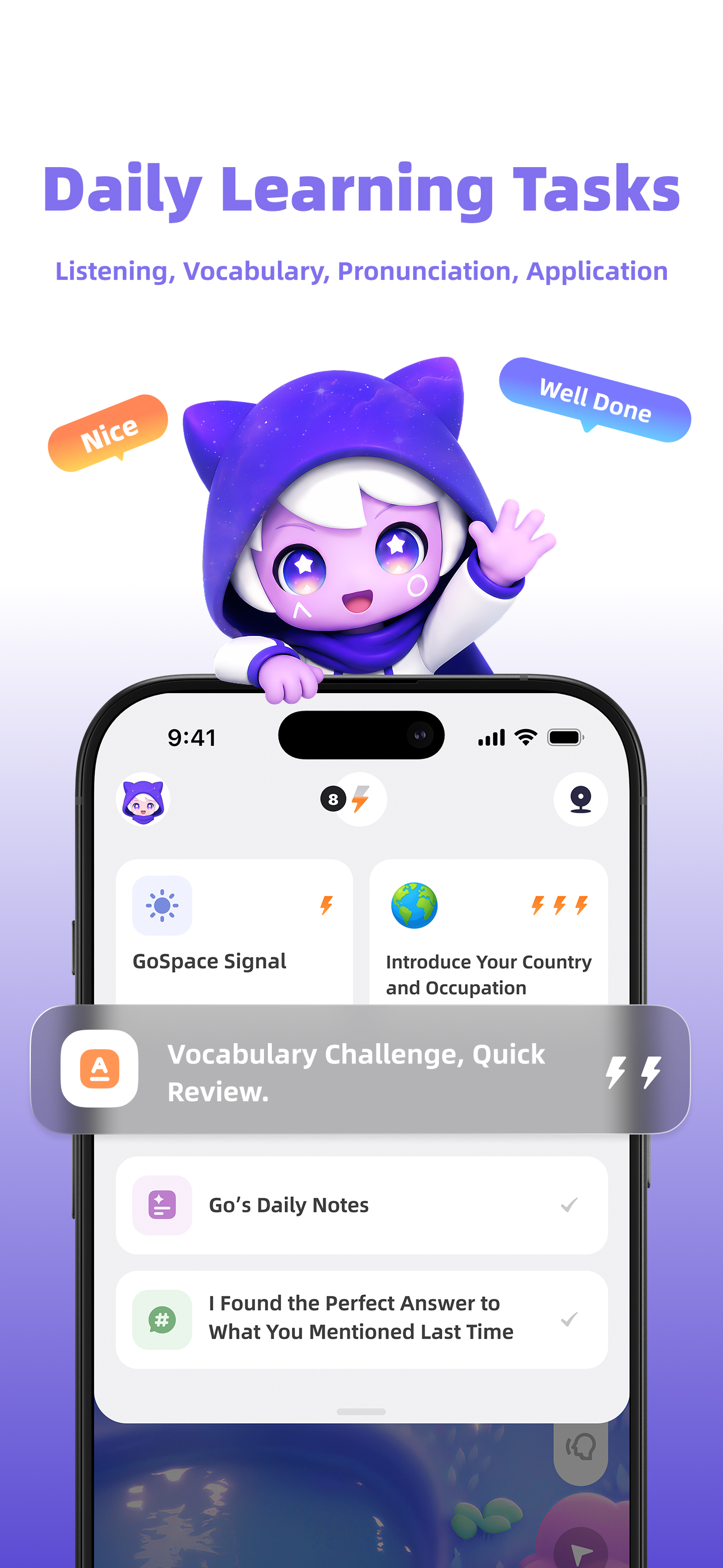GoSpeak: AI English Speaking screenshot 2