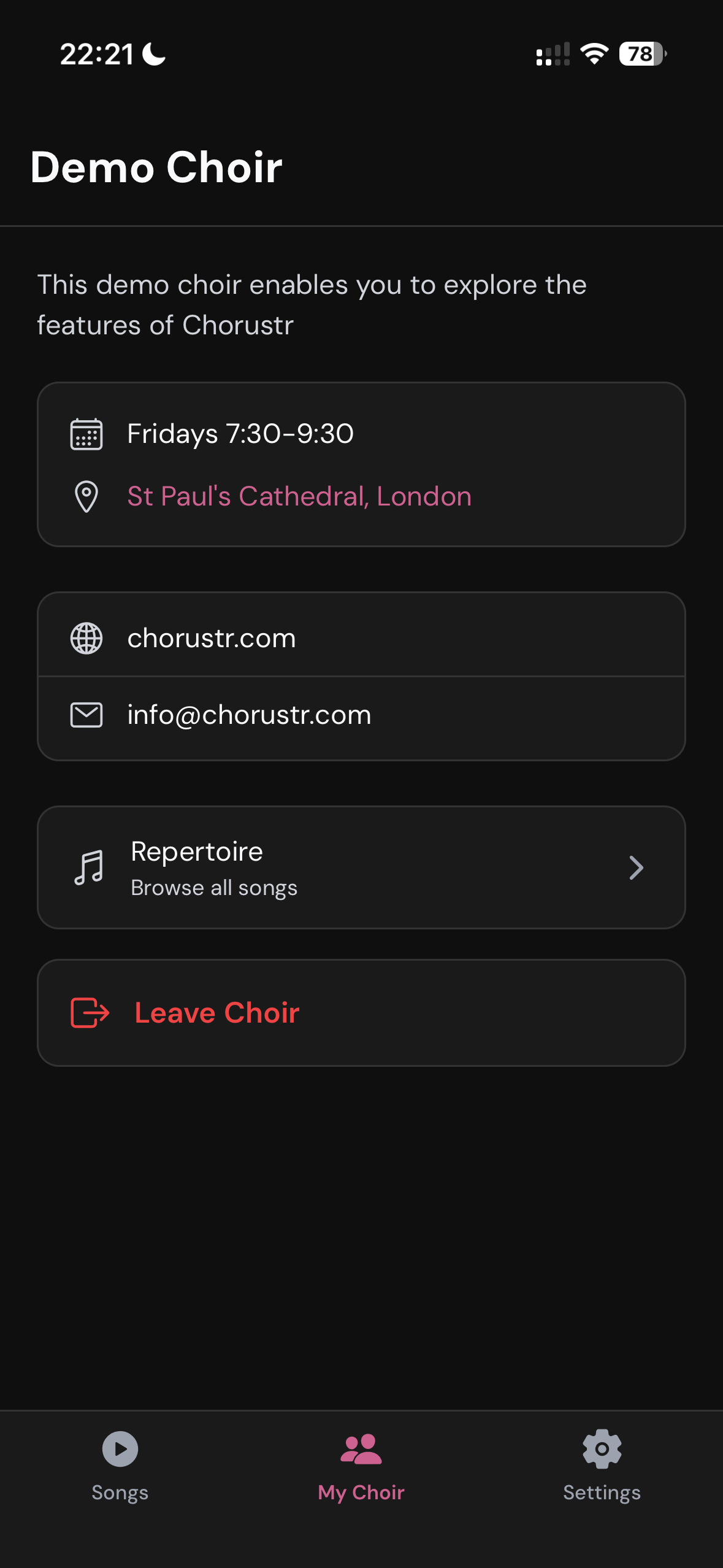 Chorustr
