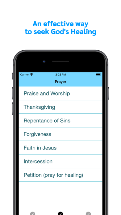 The Healing Prayer Screenshot