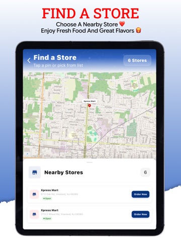 Xpress Mart iPad screenshot