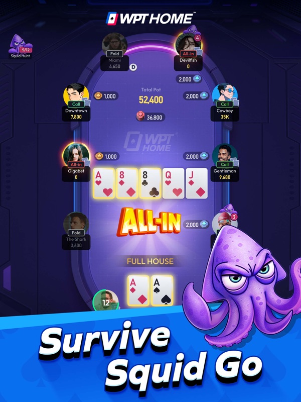 WPT HOME: Hold’em with Friends screenshot 12