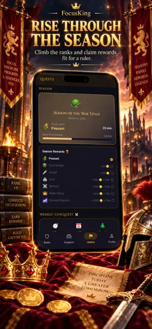 Focus King: Stay sharp King screenshot 3