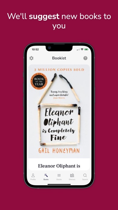 Bookist iPhone screenshot 2 - Book app