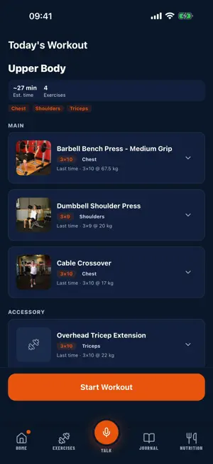 GymVox: AI Voice Trainer screenshot 3