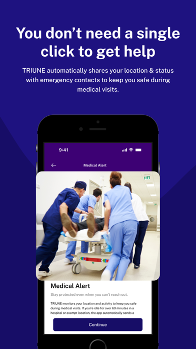 TRIUNE - The Alert System iPhone screenshot 2 - Business app