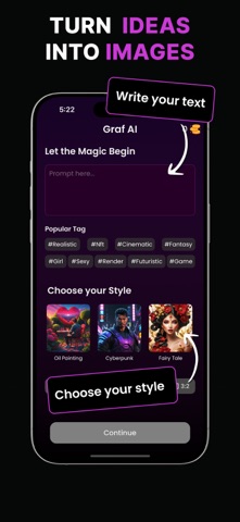 Graf AI: Text to Image screenshot