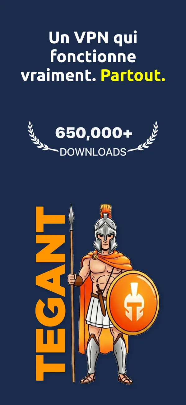 Screenshot #1 pour Tegant VPN • Unlimited Proxy