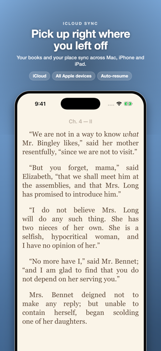 BookShelves eBook Reader Screenshot 8 of 10