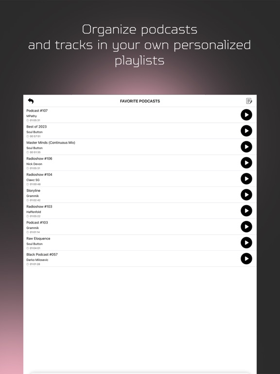 Steyoyoke iPad screenshot 7 - Music app