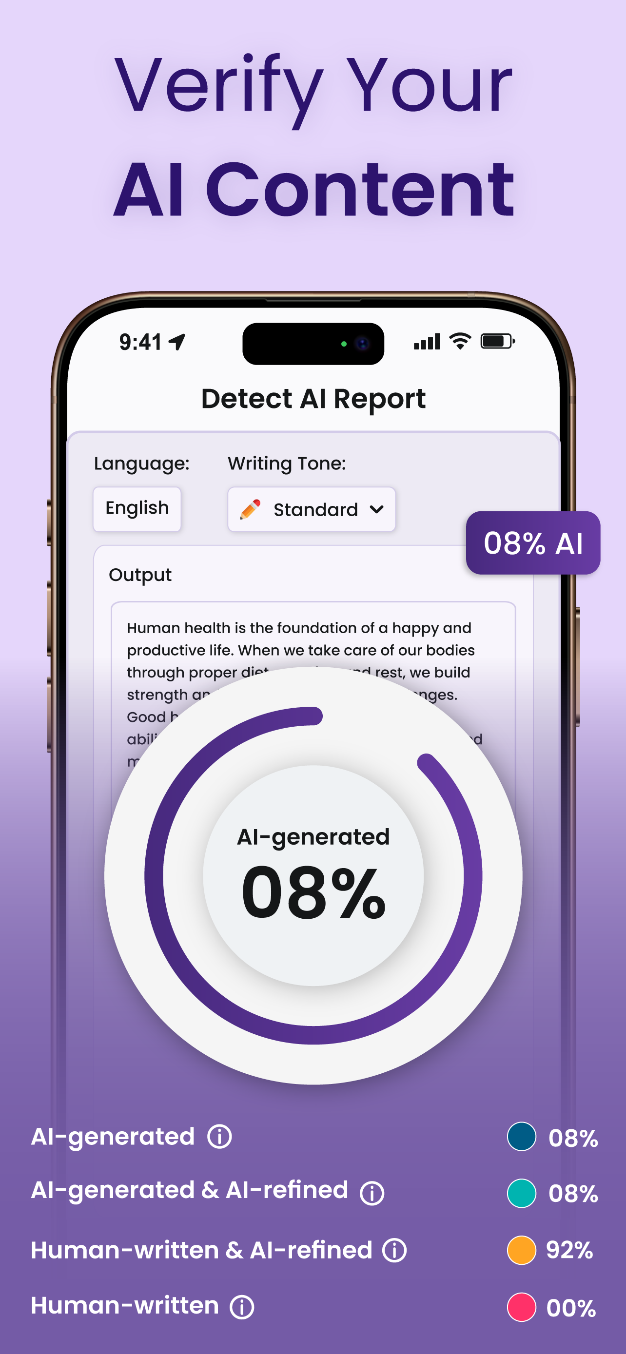 AI Text Humanizer, Paraphraser screenshot 5