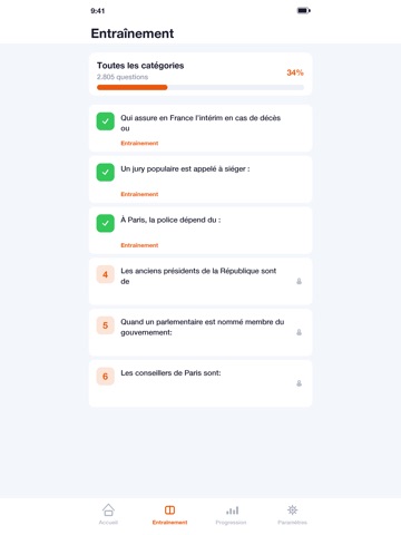 Culture Générale Concours iPad screenshot