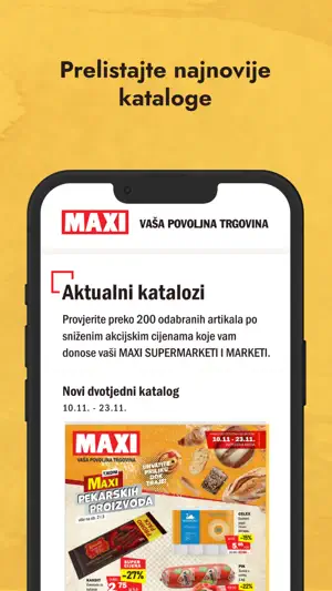 MAXI MARKETI ORASJE screenshot 3