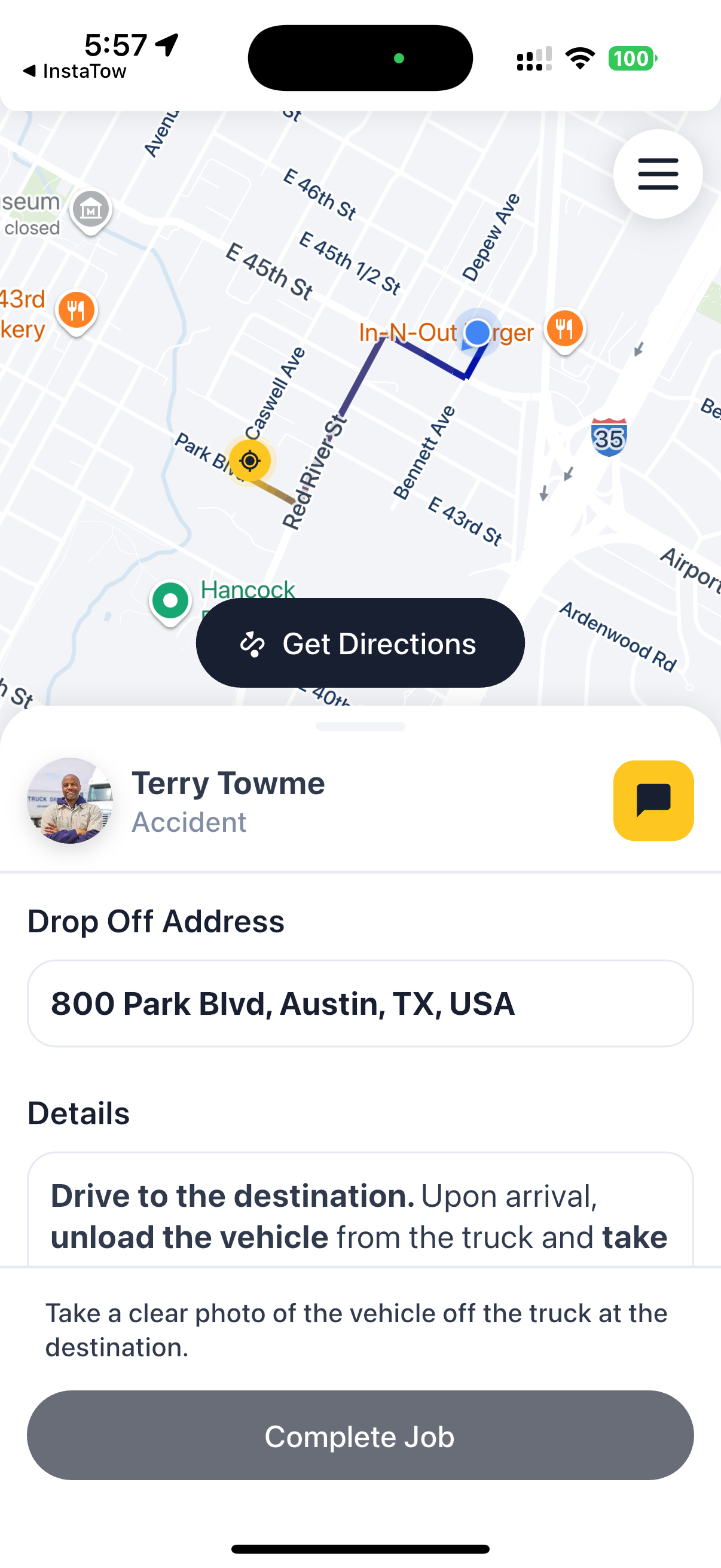 Instatow Driver