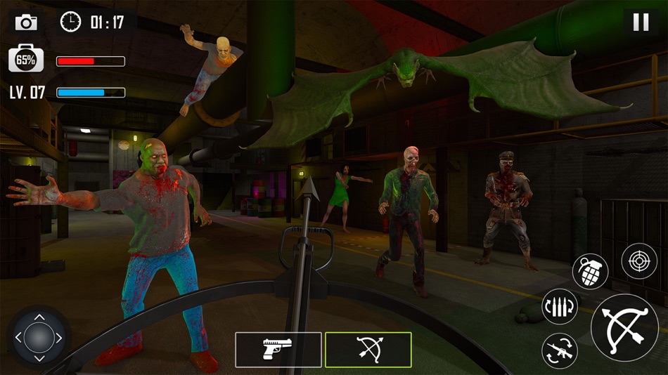 #3. Deadly Zombies Army Combat FPS (iOS) 由: elinx technologies