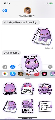 Programmer Memes Stickers screenshot
