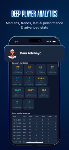 ClutchBasket: Player Props Screenshot 8 of 10