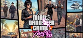 Miami Gangster Crime Mafia 3D screenshot 1