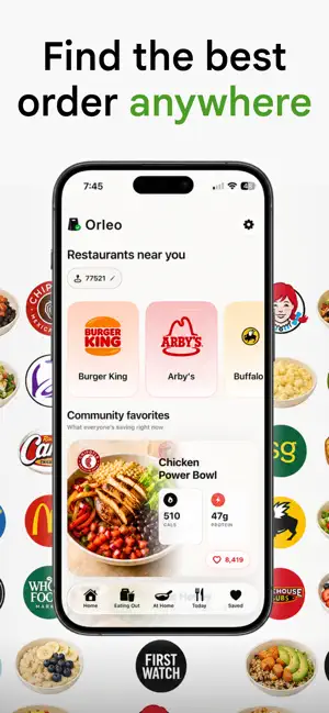 Orleo: Healthy Orders & Meals screenshot 2