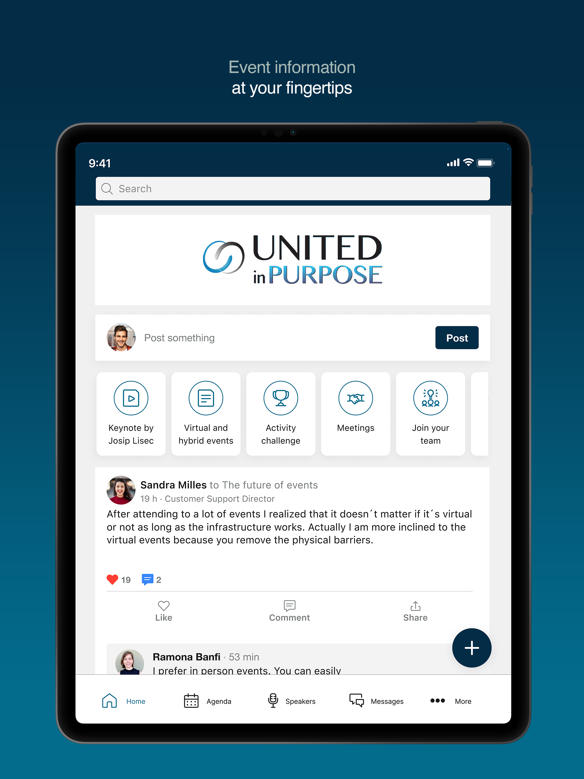 United in Purpose Events screenshot 7