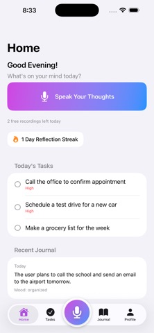 Echo Mind - AI Voice Assistant Screenshot 4 of 6