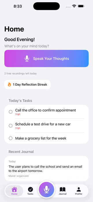 Echo Mind - AI Voice Assistant Screenshot 4 of 6