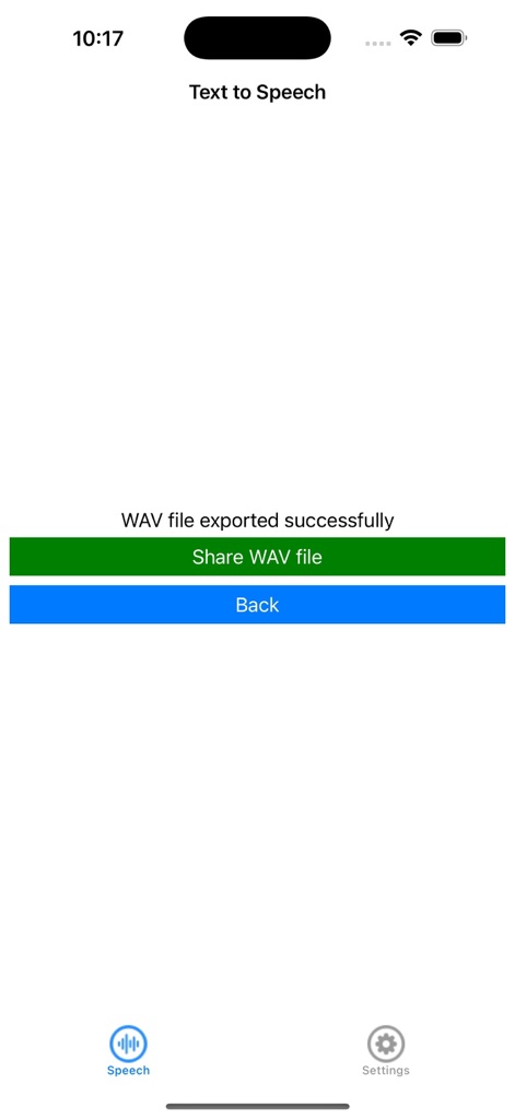 Text to Speech - Export to WAV - Utilities App | MWM