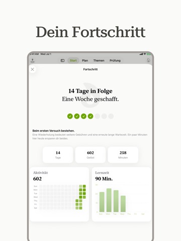 Jagdschein & Jägerprüfung App iPad screenshot