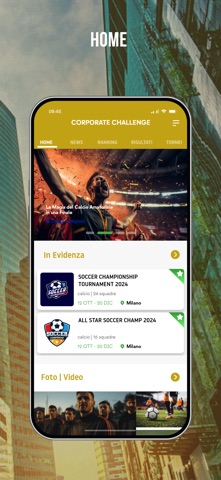 Corporate Challenge screenshot
