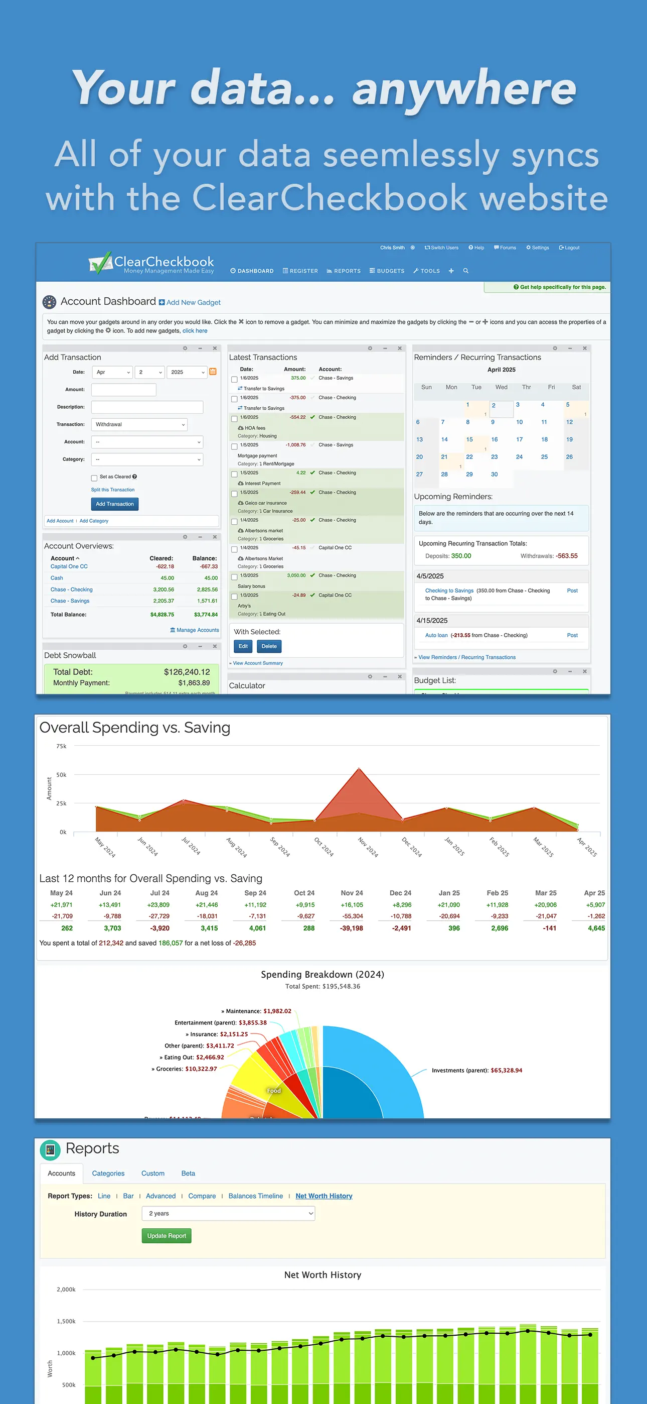 #9. ClearCheckbook (iOS) 게시자: SiliconTrance, LLC