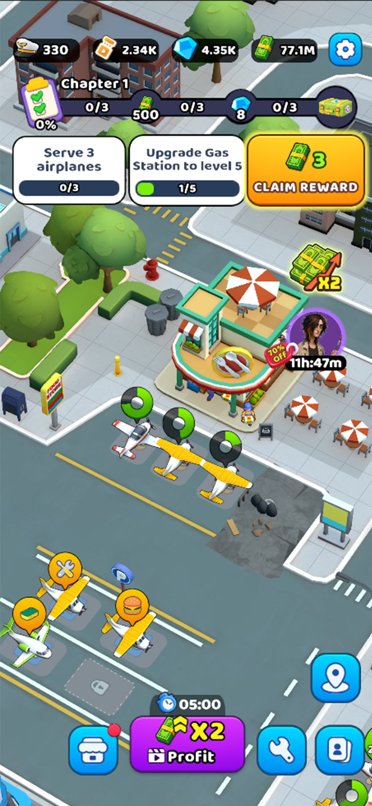 Airplane Manager Tycoon Empire screenshot 6