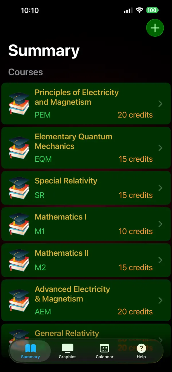 Screenshot #1 pour Exam Tracker