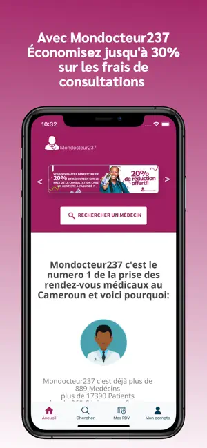MONDOCTEUR237 app screenshot 2