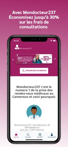 MONDOCTEUR237 app Screenshot 2 of 10