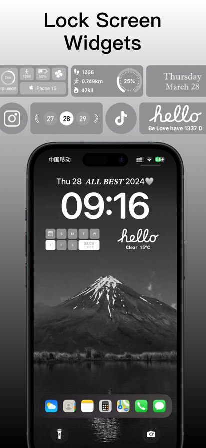 MoYo Widgets:Home/Lock Screen Screenshots