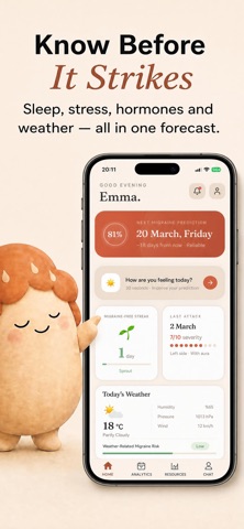 Prevena: Migraine Forecast screenshot