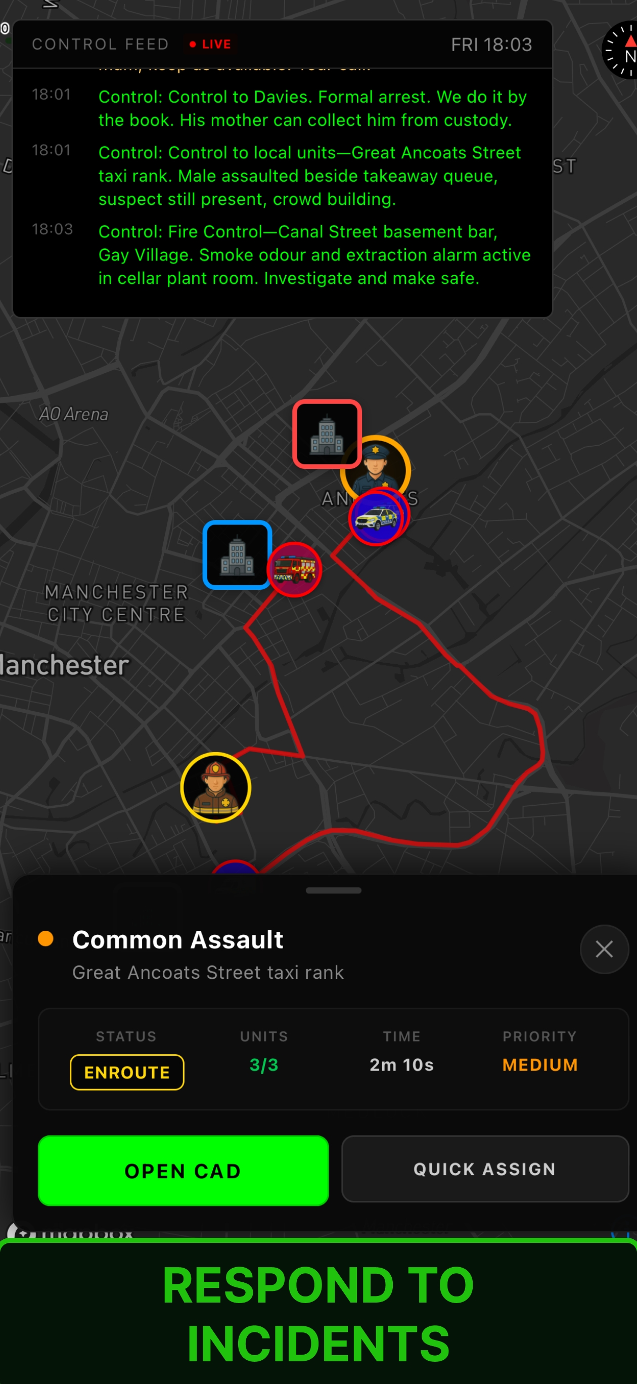 Dispatch Commander - Campaign