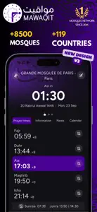 MAWAQIT - Prayer times, mosque screenshot #1 for iPhone