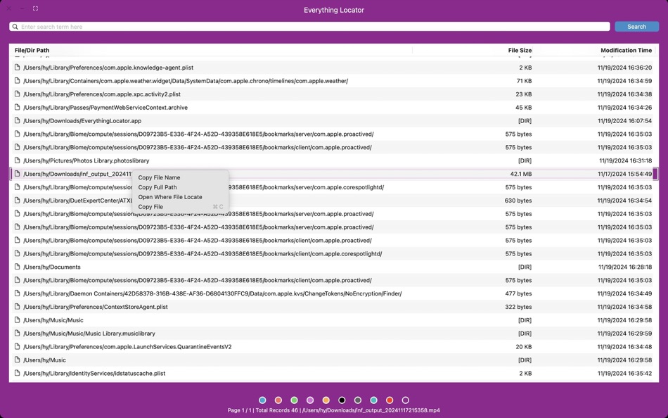 #2. Everything Locator (macOS) Podle: Cnnex Limited Company