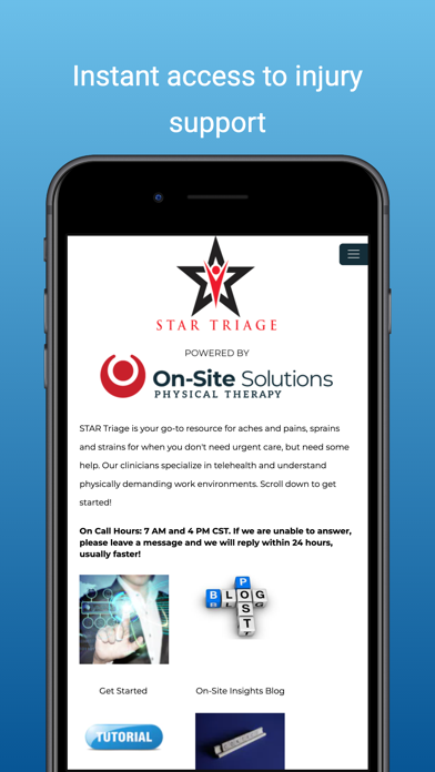STAR Triage - Employee Screenshot