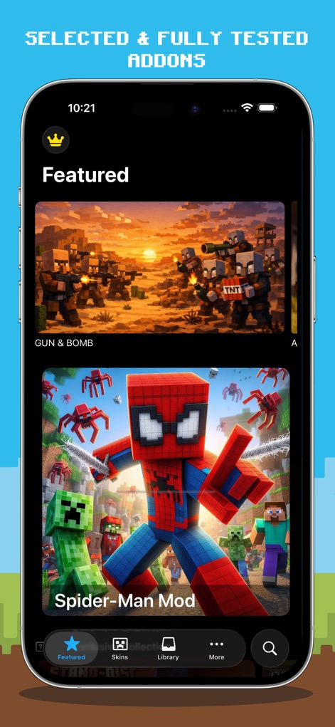 Master Mods For Minecraft PE - Entertainment App | MWM