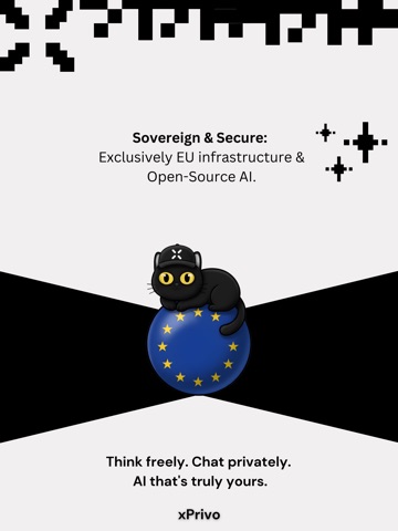 xPrivo - Private AI Assistant iPad screenshot