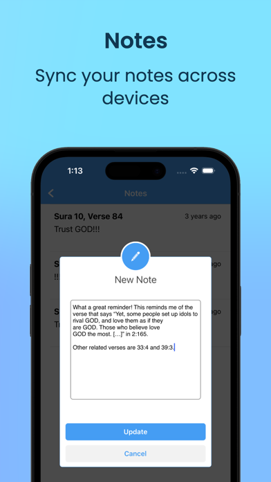 Quran - Authorized English iPhone screenshot 4 - Reference app