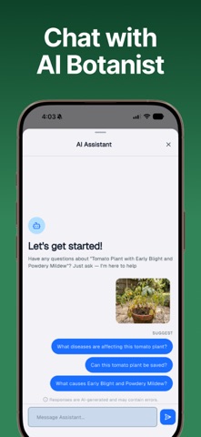 AI Plant Identifier: Scanner iPhone screenshot