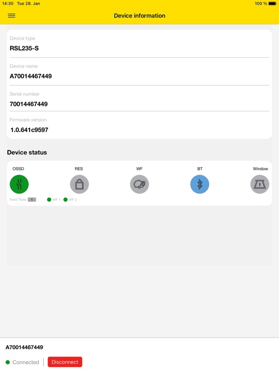 App screenshot