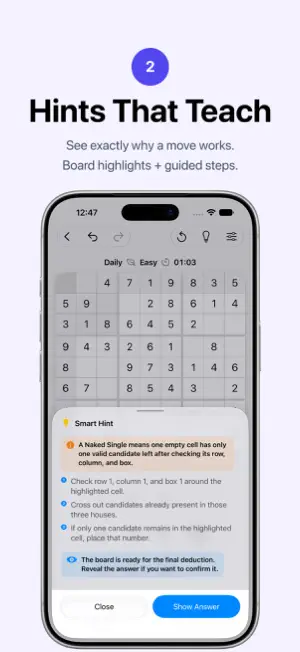 Sudoku: Classic No Ads screenshot 2